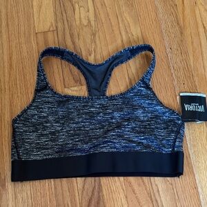 Victoria's Secret Black and Gray Sports Bra
